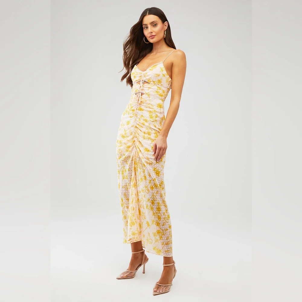 Significant Other Angelina Dress - Pineapple Palm‎ - size 6